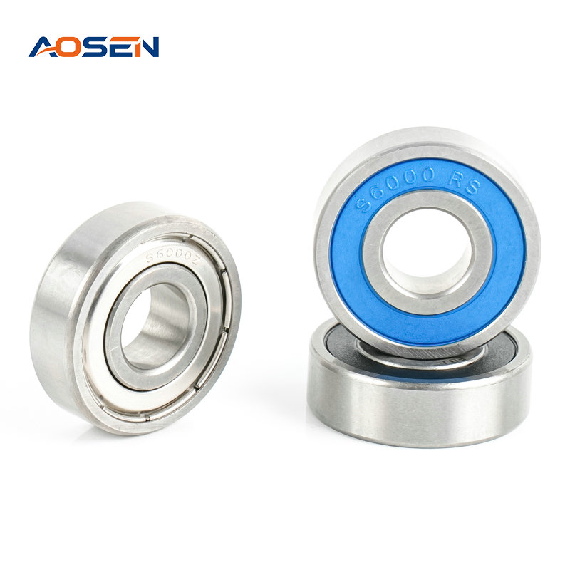 SS 6000 ZZ/2RS ruostumattomasta teräksestä valmistetut syväurakuulalaakerit
